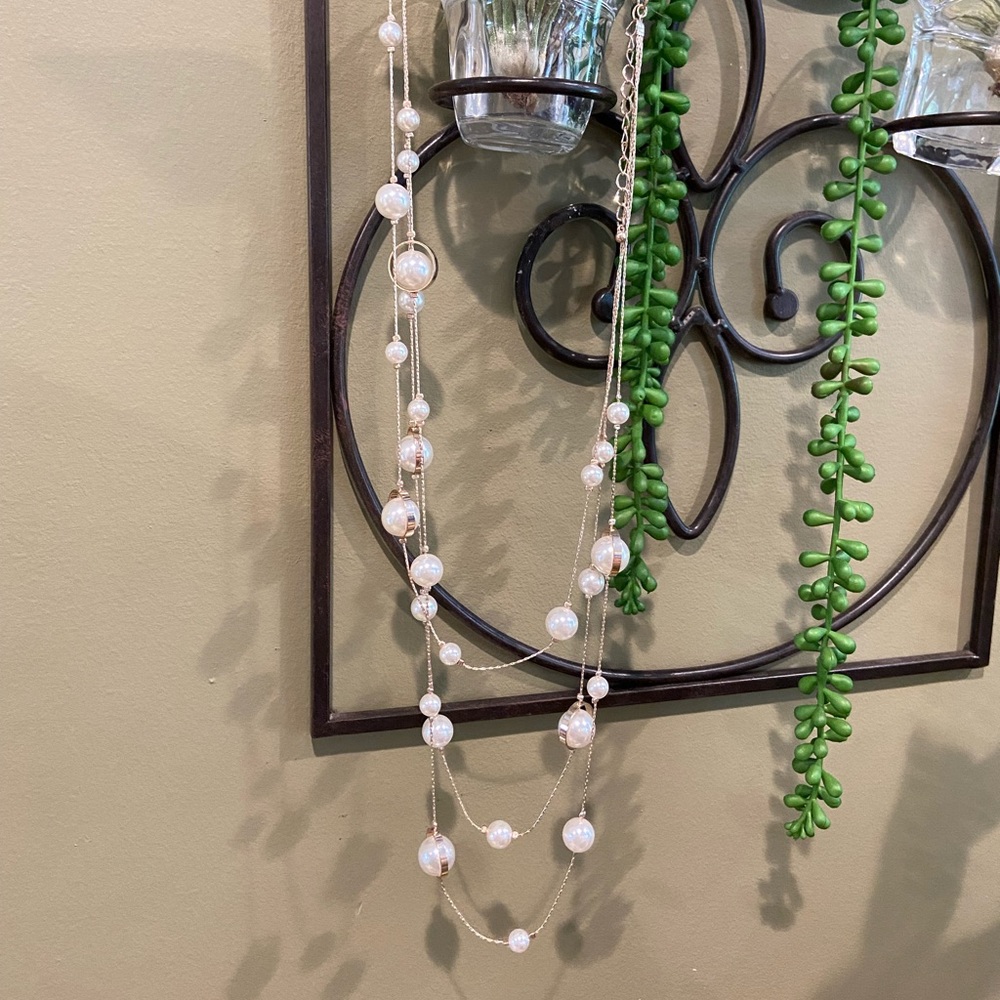 Beautiful pearl necklace🤍